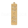 304 Stainless Steel Pendants STAS-L279-024G-1