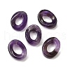 Natural Amethyst Pendants G-Z082-01E-1