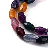 Natural Dragon Veins Agate Beads Strands G-G177-A03-01-4
