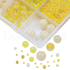 DIY 18 Style Resin & Acrylic Beads Jewelry Making Finding Kit DIY-NB0012-04A-2