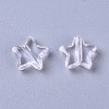 Transparent Acrylic Beads X-SACR-WH0002-07K-1