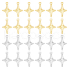 DICOSMETIC 48Pcs 2 Colors Alloy Pendants FIND-DC0005-54-1