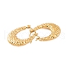 Ion Plating(IP) 304 Stainless Steel Hoop Earrings for Women EJEW-P279-21G-2