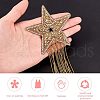Fingerinspire Sparkling Rhinestone Iron on Patches DIY-FG0001-39-3