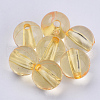 Transparent Acrylic Beads X-TACR-Q255-8mm-V-2