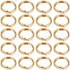Beebeecraft 200Pcs 304 Stainless Steel Split Rings STAS-BBC0006-18B-1