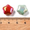 UV Plating Opauqe Acrylic Beads PACR-Q005-06-3