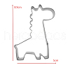 Tarnish Resistant 304 Stainless Steel Cookie Cutters DIY-E012-35-2
