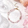 Natural Mixed Gemstone Chip Beaded Bracelets for Women BJEW-JB11742-4