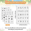 80 Patterns Non-woven Fabrics Water-soluble Embroidery Aid Drawing Sketch DIY-TAC0100-011-2