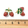 Brass Enamel Pendants KK-R229-07G-06-3