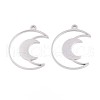 304 Stainless Steel Pendants STAS-N108-36P-1