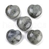 Mother's Day Gifts Natural Labradorite Heart Love Palm Worry Stone G-H268-F02-C-A-1