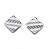 Non-Tarnish 304 Stainless Steel Pendants STAS-S080-054P-NR-2