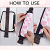 Cow Pattern Nylon Car Safety Belt Cover AJEW-WH20006-70C-5