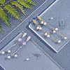 Unicraftale 30Pcs 3 Colors 304 Stainless Steel Stud Earring Findings STAS-UN0017-99-3