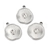304 Stainless Steel Pendants STAS-R122-11P-1