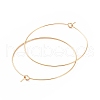 Ion Plating(IP) 316L Surgical Stainless Steel Hoop Earring Findings X-STAS-D164-06G-A-2
