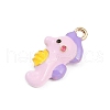 Alloy Enamel Animal Cartoon Pendants PALLOY-R158-02LG-02-2