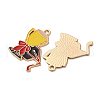 Graduation Season Alloy Enamel Pendants ENAM-V002-01J-KCG-2