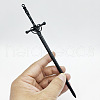 Alloy Flow Su Sword Hairpin Ancient Costume Headwear Hairpin Electroplating Pendant Sword ST1136817-1