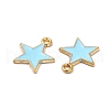 Alloy Enamel Pendants ENAM-C005-01G-02-3