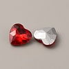 Glass Rhinestone Cabochons RGLA-WH0001-10C-03-1