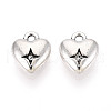 Tibetan Style Alloy Charms TIBE-N013-15AS-1