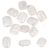 GOMAKERER 10Pcs Natural Keshi Pearl Beads Strands PEAR-GO0001-19-1