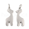 Non-Tarnish 304 Stainless Steel Pendants STAS-Z042-13P-1