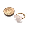 Natural Rose Quartz Finger Rings for Women RJEW-TA00202-05-3