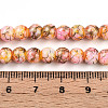Baking Painted Glass Beads Strands X-DGLA-N003-6mm-B02-4