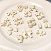 GOMAKERER 100Pcs 10 Styles Synthetic Howlite Beads G-GO0001-20-5