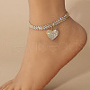 Alloy with Crystal Rhinestone Anklets FS-WG0FD50-02-1