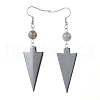 Natural Labradorite Dangle Earrings EJEW-JE03731-05-2