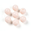 Opaque Solid Color Glass Beads GLAA-N007-10mm-A01-1