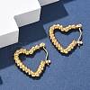 304 Stainless Steel Hoop Earrings for Women EJEW-L296-038G-1