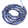 Natural Lapis Lazuli Beads Strands G-G682-40-4mm-2