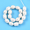 Natural Cultured Freshwater Pearl Beads Strands PEAR-N012-08P-2