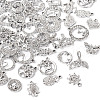  50Pcs 25 Styles Alloy Rhinestone Charms FIND-TA0002-94-11