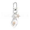 Glow in the Dark Acrylic Conch Pendant Decorations HJEW-JM03290-03-2