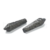 Natural Lava Rock Pointed Beads G-E490-C35-2