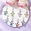 Angel Acrylic Pendant Decorations HJEW-JM03105-02-1