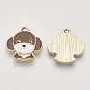 Alloy Enamel Pendants X-ENAM-S119-003D-2