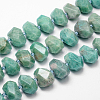Natural Amazonite Bead Strands G-H038-22-1