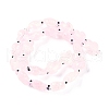 Transparent Glass Enamel Beads Strands GLAA-B021-06G-2