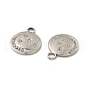 201 Stainless Steel Pendants STAS-J401-VC586-3