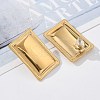 304 Stainless Steel Stud Earrings EJEW-Z084-02G-3