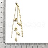 Brass Micro Pave Clear Cubic Zirconia Big Pendants KK-B135-03G-3
