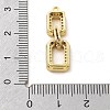 Brass Micro Pave Cubic Zirconia Pendant KK-L228-16G-3